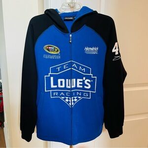 NASCAR Lowes Jimmie Johnson Zip Hoodie
